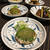 鯵のさんが焼きと蒸し茄子の豆鼓醤（トウチジャン）炒め