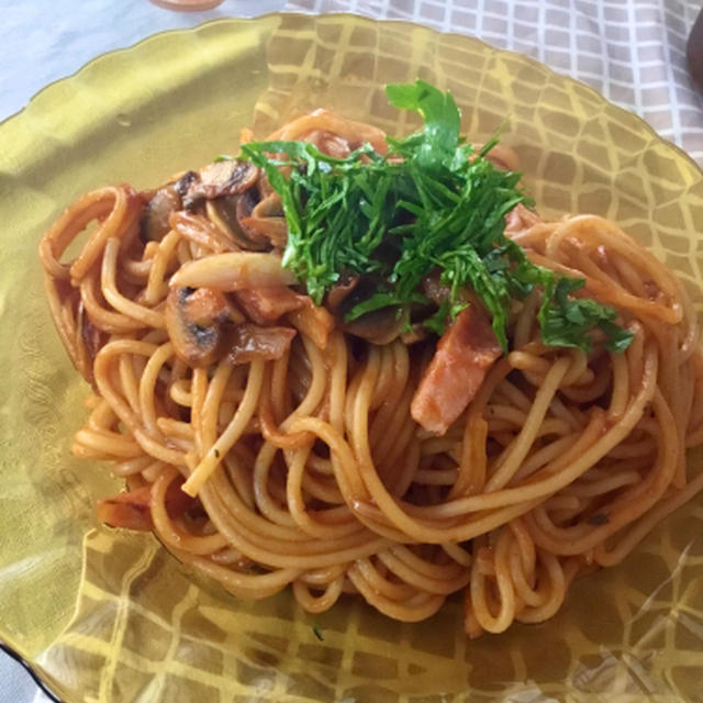 私もナポリタンが好き