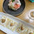 前菜３品だけでスパークリングワイン