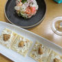 前菜３品だけでスパークリングワイン