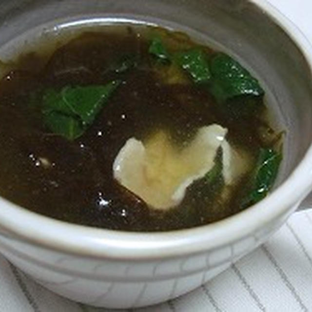 もずくのスープ