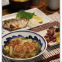 連休最後の晩ごはん*肉だんごと春キャベツの中華煮