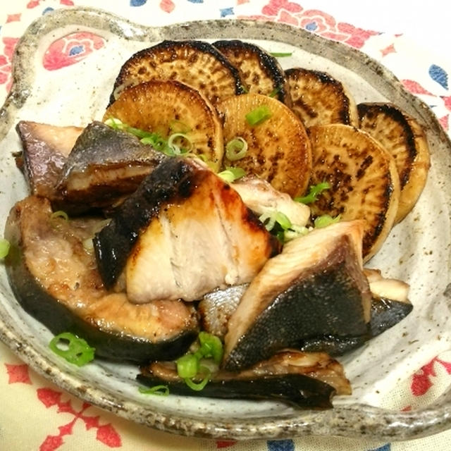 照り焼きブリ大根