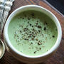Green Cream Soupきれいな緑色クリームスープ