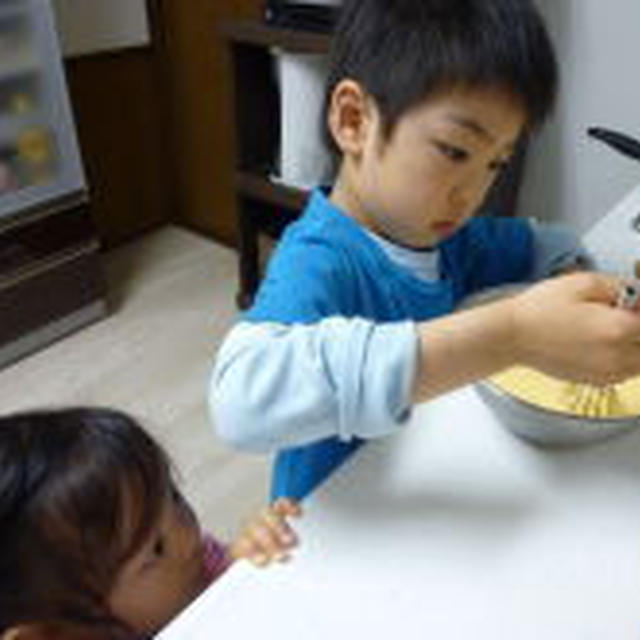 5月4日　みんなでホットケーキ作り