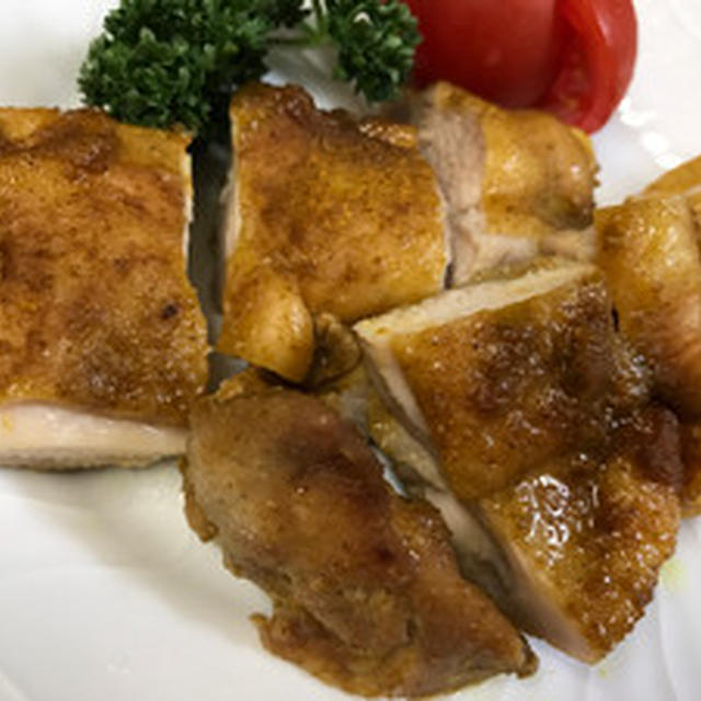 鶏のカレー醤油