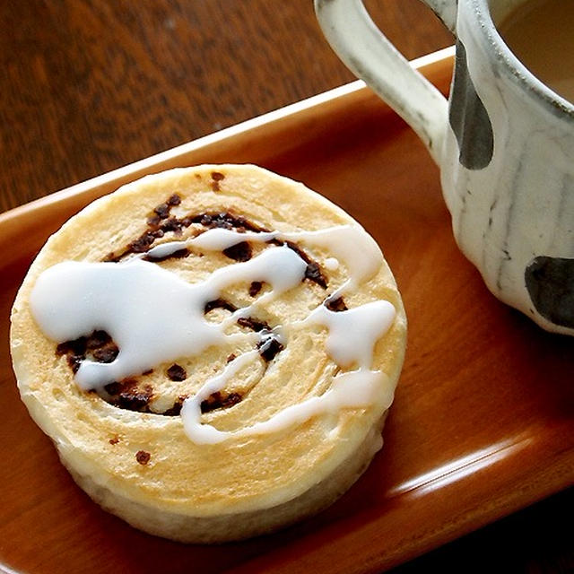 思惑ハズレ・・平焼きチョコシナモン＆にゃ♪