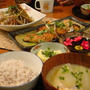シンプル和食晩ごはん。