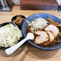 半ちゃーしゅー麺大盛を啜る 〜野菜増し・メンマ増し〜