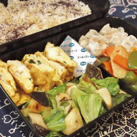 混ぜ込みわかめでお弁当