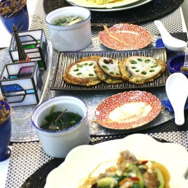 黒豚と五目野菜のあんかけ焼きそば＆ＭＥＮＵ