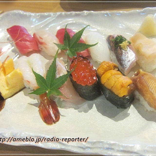 銀座で寿司ランチ「魚河岸 次郎松」東急プラザ