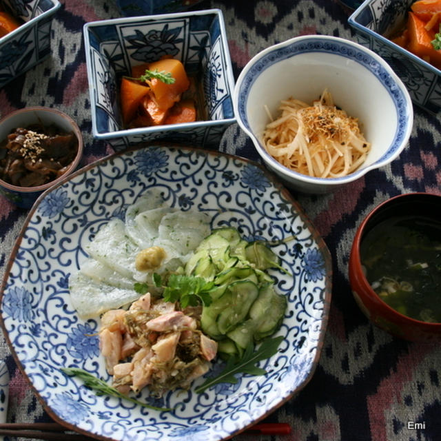 日本の皆さん達からの温かい贈り物で日本的家庭料理