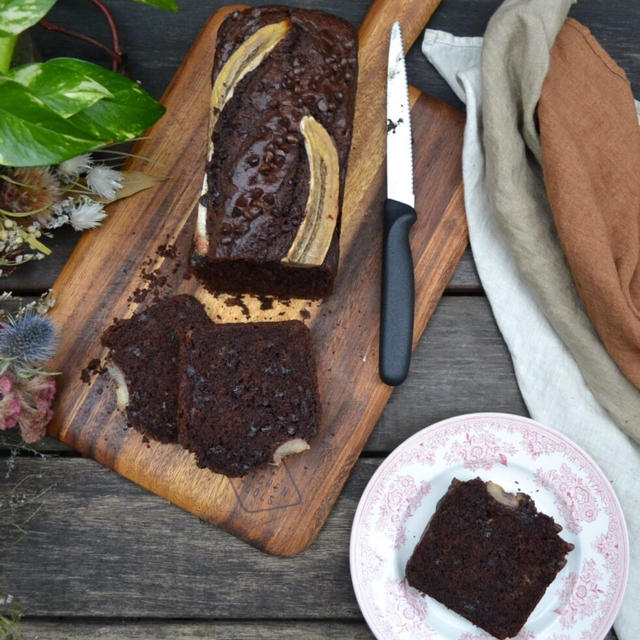 Chocolate Banana Bread チョコレートバナナブレッド