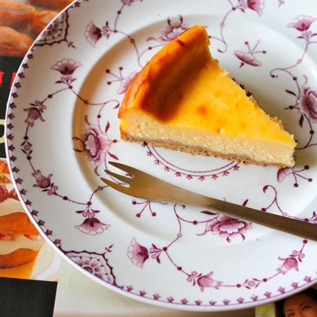 藤野真紀子さんレシピでベークドチーズケーキ