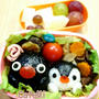 簡単ピングー＆ピンガのお弁当☆