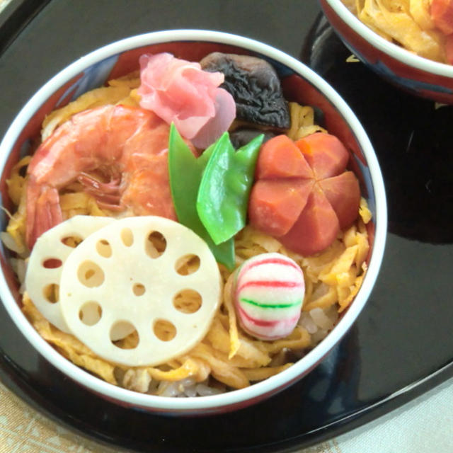 蒸し寿司