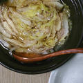 白菜と豚バラのミルフィーユぽん酢スープ小鍋