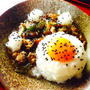 とろとろ〜♪豚トロロみぞれ丼！