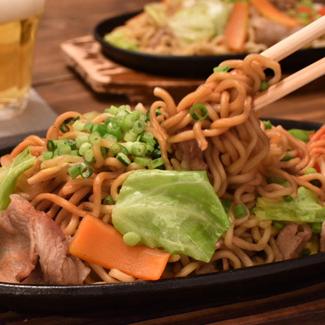 【焼きそばソースがなくても】  簡単に作れる極旨ソース焼きそば