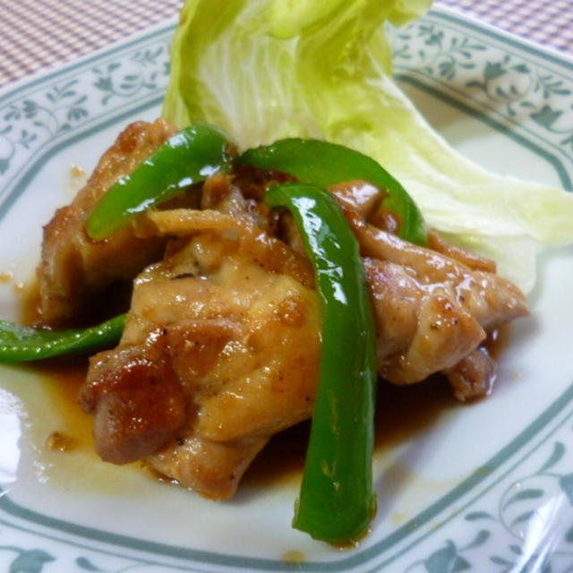 ★　鶏肉の生姜焼き　★