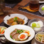 【献立】チャーシュー丼。～金曜日、私たちは世界中の元気と笑顔を担う～