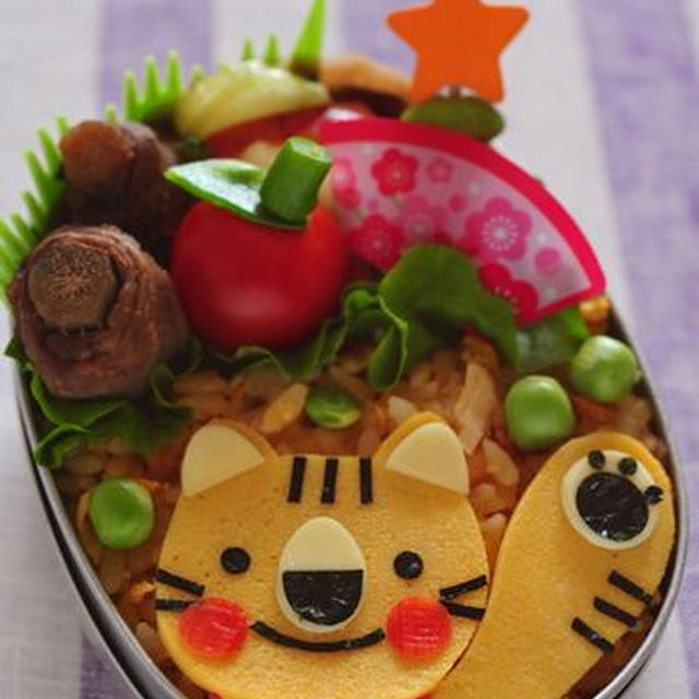 年賀状用のお弁当