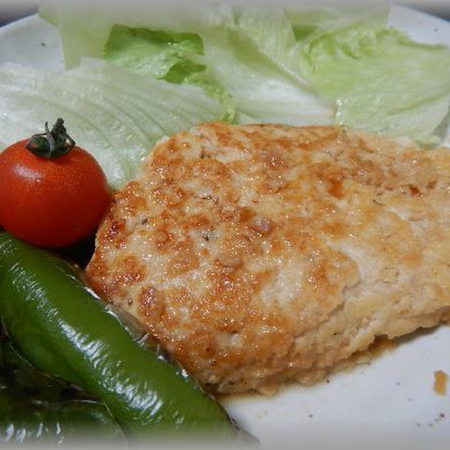 豆腐ハンバーグすき焼き味～めちゃ旨！