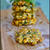 コーンとバジルのフリッター(洋風かき揚げ)**Corn and basil fritters