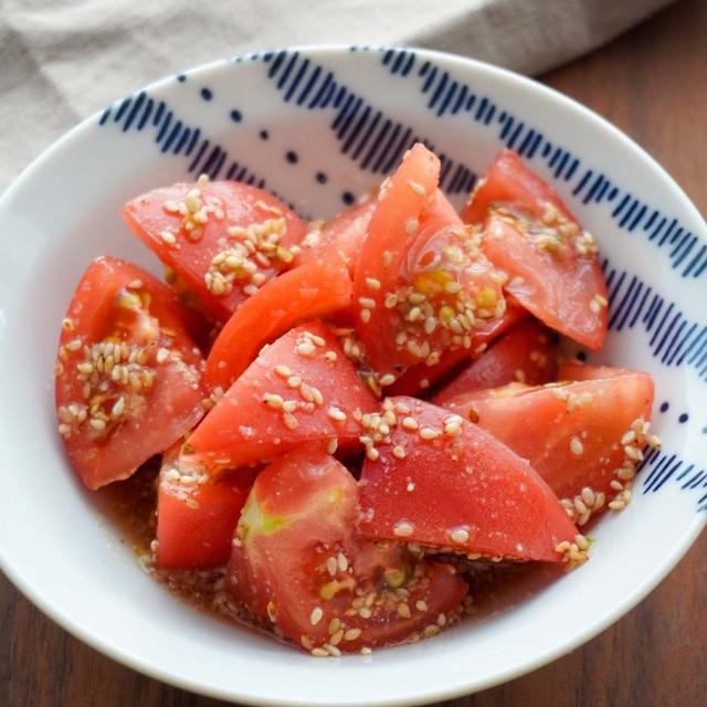 さっぱり一品！トマトの和風浸し#簡単#愛媛県産の夏野菜