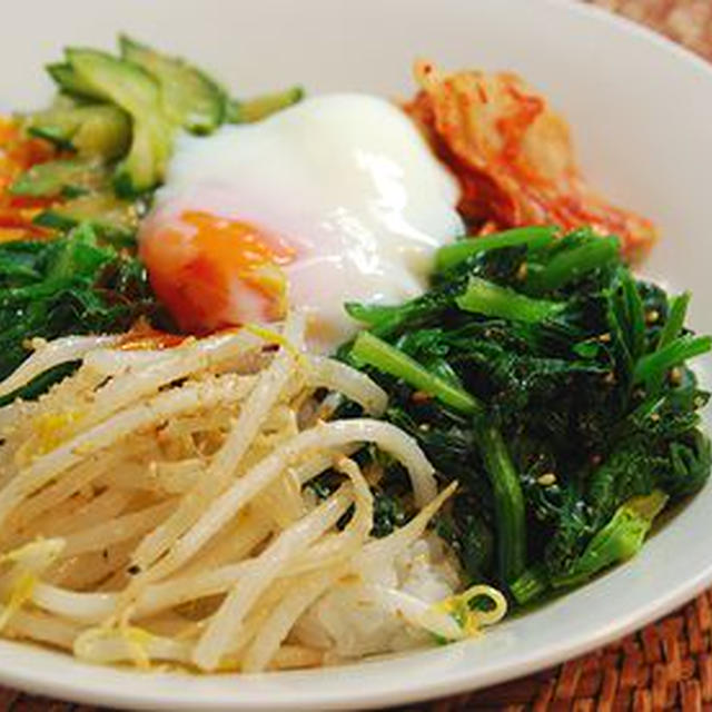 野菜たっぷりビビンバ