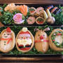 お弁当（クリスマスおいなりさん）