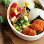 お子様用１５分弁当♪海老フライのお弁当～男の子のお弁当～
