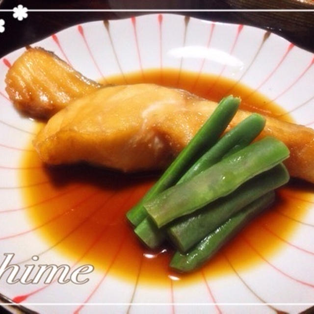 雛祭りケーキ 〜 鱈の煮つけ 〜