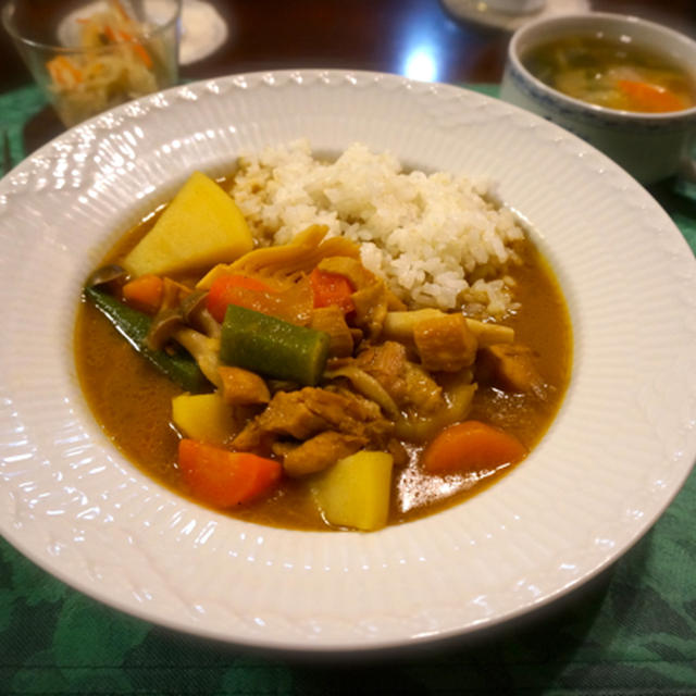 整理整頓と「チキンカレー＆ナン」