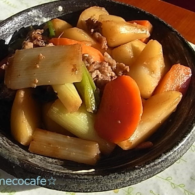 豚肉と長ネギの肉じゃが【ビタクラフトモニター記事】