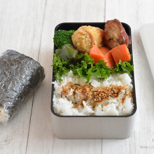 今週のおべんとう。032W（朝おに・ボウルランチ・JK弁）