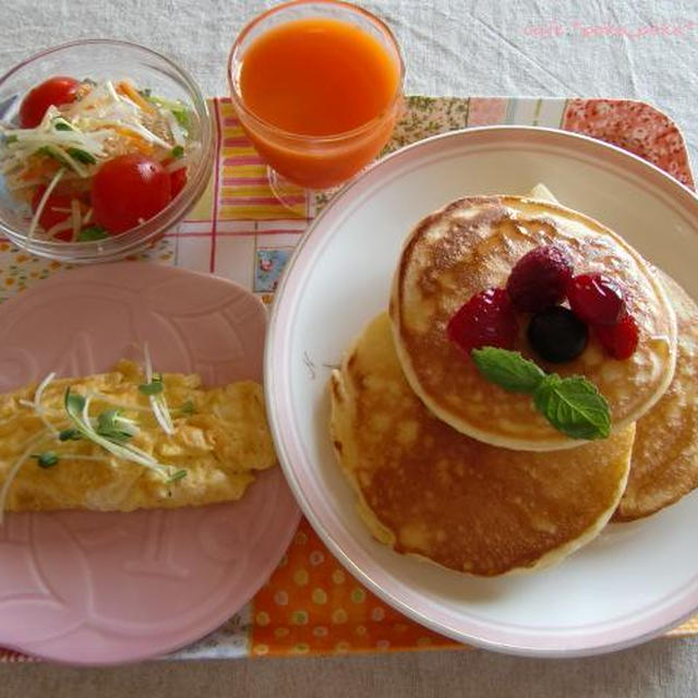 パンケーキDEブレックファースト