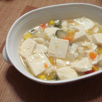 簡単15分、じんわり生姜麻婆豆腐風。