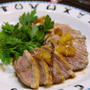 鴨肉のロースト　オレンジソース