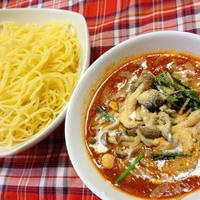 つけスパゲティ きのこミート