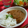 コストコのマッシュで簡単美味♪「大絶賛の挽き肉カレー」