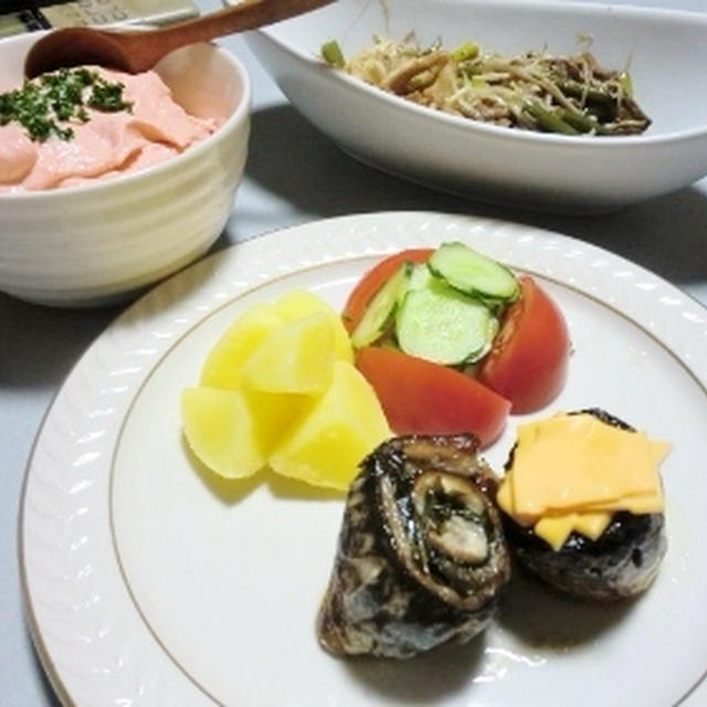 タラモサラータ＆秋刀魚ロール