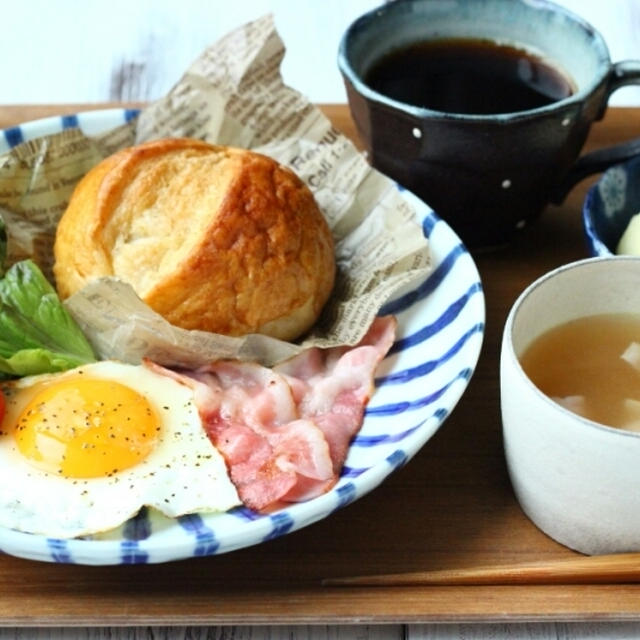 朝カフェ☆パンモーニング・熊谷寺の桜・コウノトリ