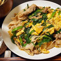これはたまらん。【豚肉のニラ玉・日本的中華風】