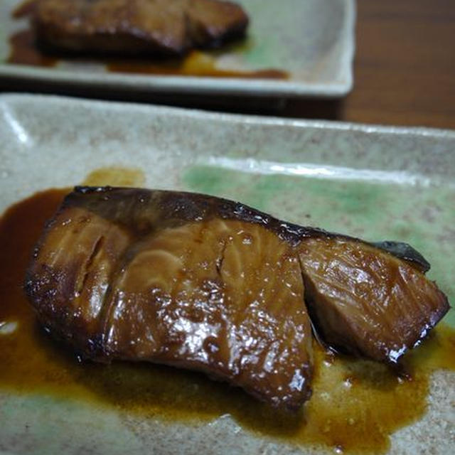 我が家の鰤の照り焼き♪