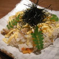 筍とふきのばら寿司