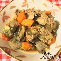 ナスと豚肉のオイスターソース煮込み