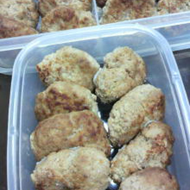 お弁当ストック☆柔らかハンバーグ