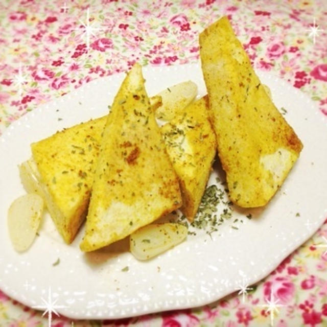 【レシピ♡】高野豆腐のカレー焼き♡お弁当にも◎＼(^o^)／